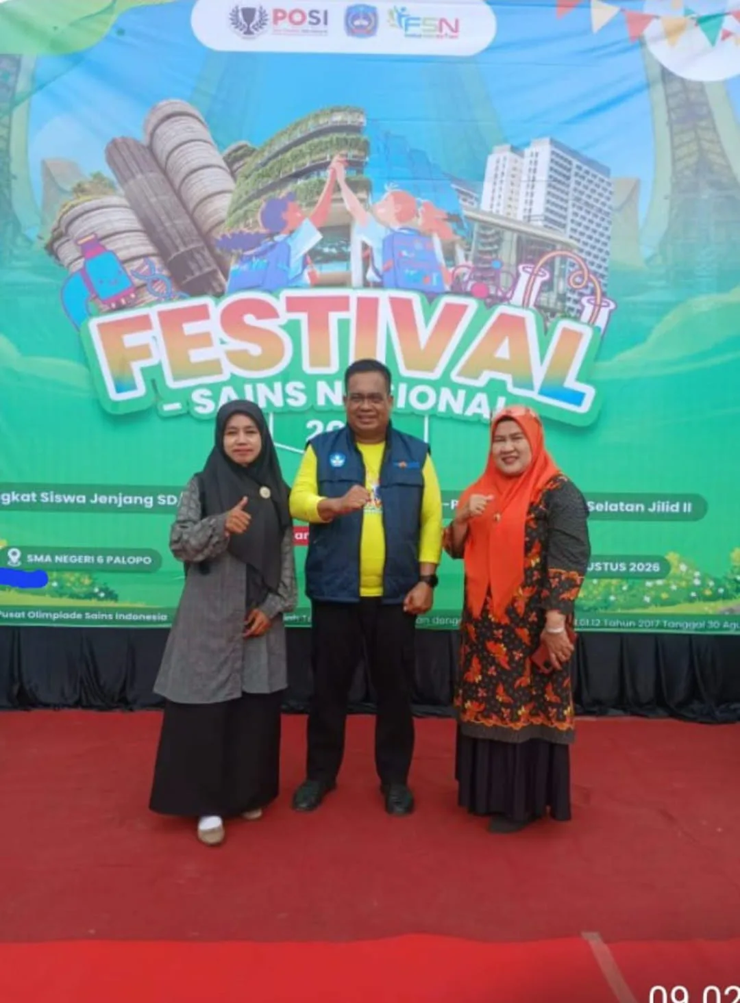 SISWA MTSN BERJUANG DALAM AJANG FESTIVAL SAIN NASIONAL 2026