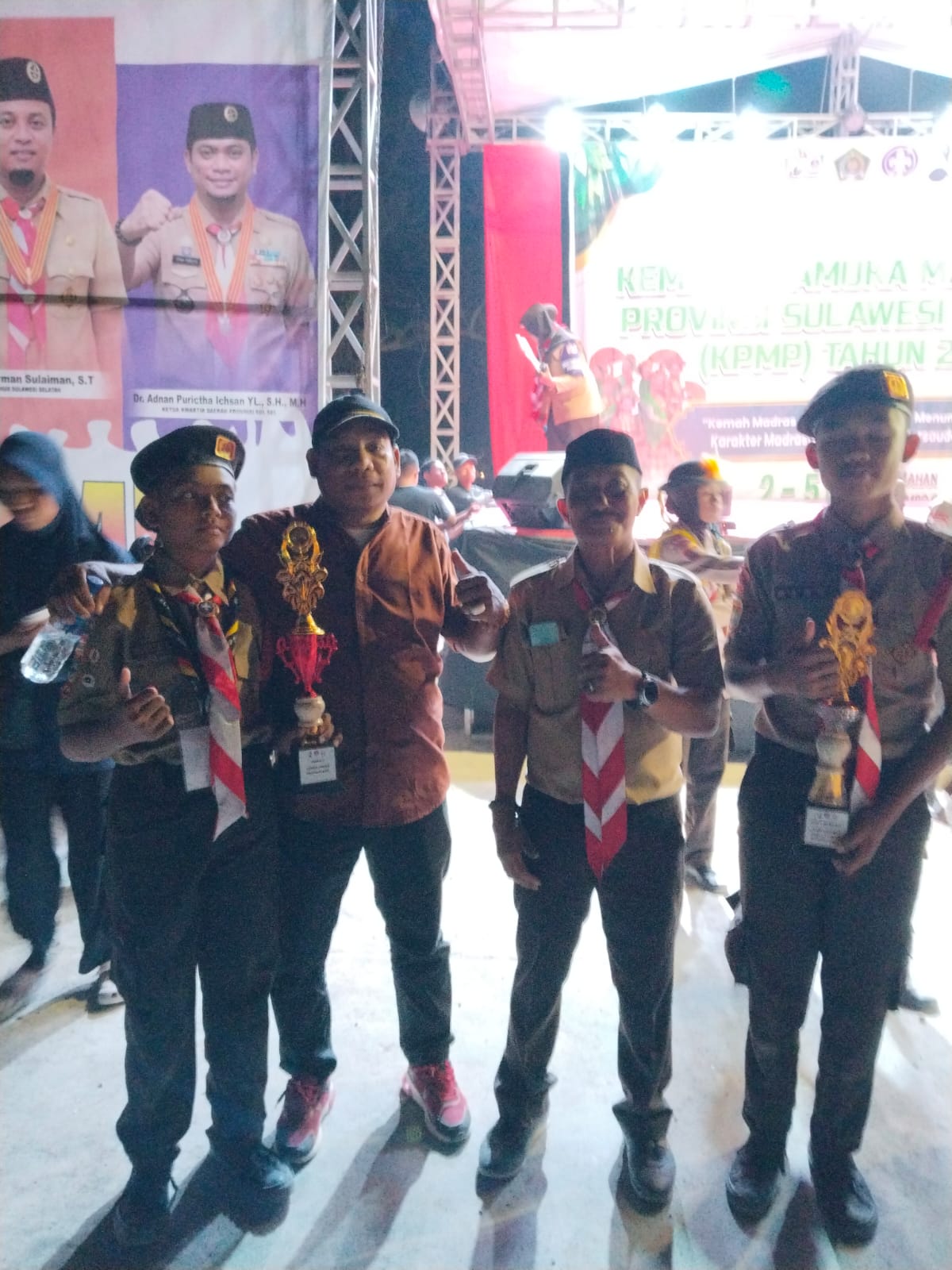 MTSN Kota Palopo Boyong Dua Piala Di Ajang Kemah Pramuka Madrasah Propinsi ( KPMP ) 2026