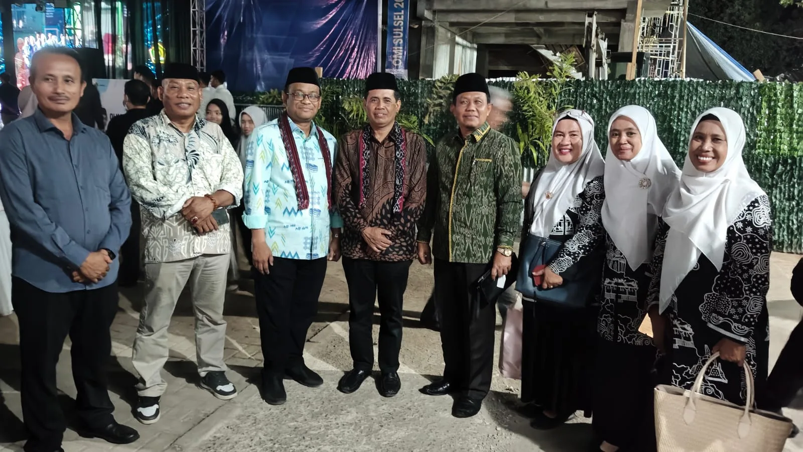 Ketua Komite Olimpiade Madrasah Indonesia Bersama Kakan Kemenag Kota Palopo Menghadiri Pembukaan OMI Tingkat Propinsi Sulsel