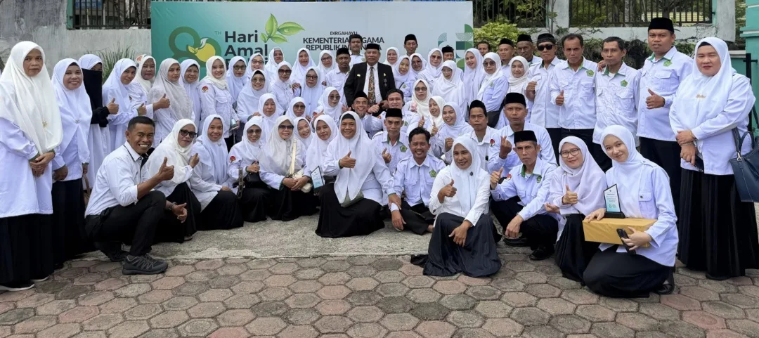 91 Guru MTSN Kota Palopo Lalui Proses Supervisi Akademik Berbasis Vidio