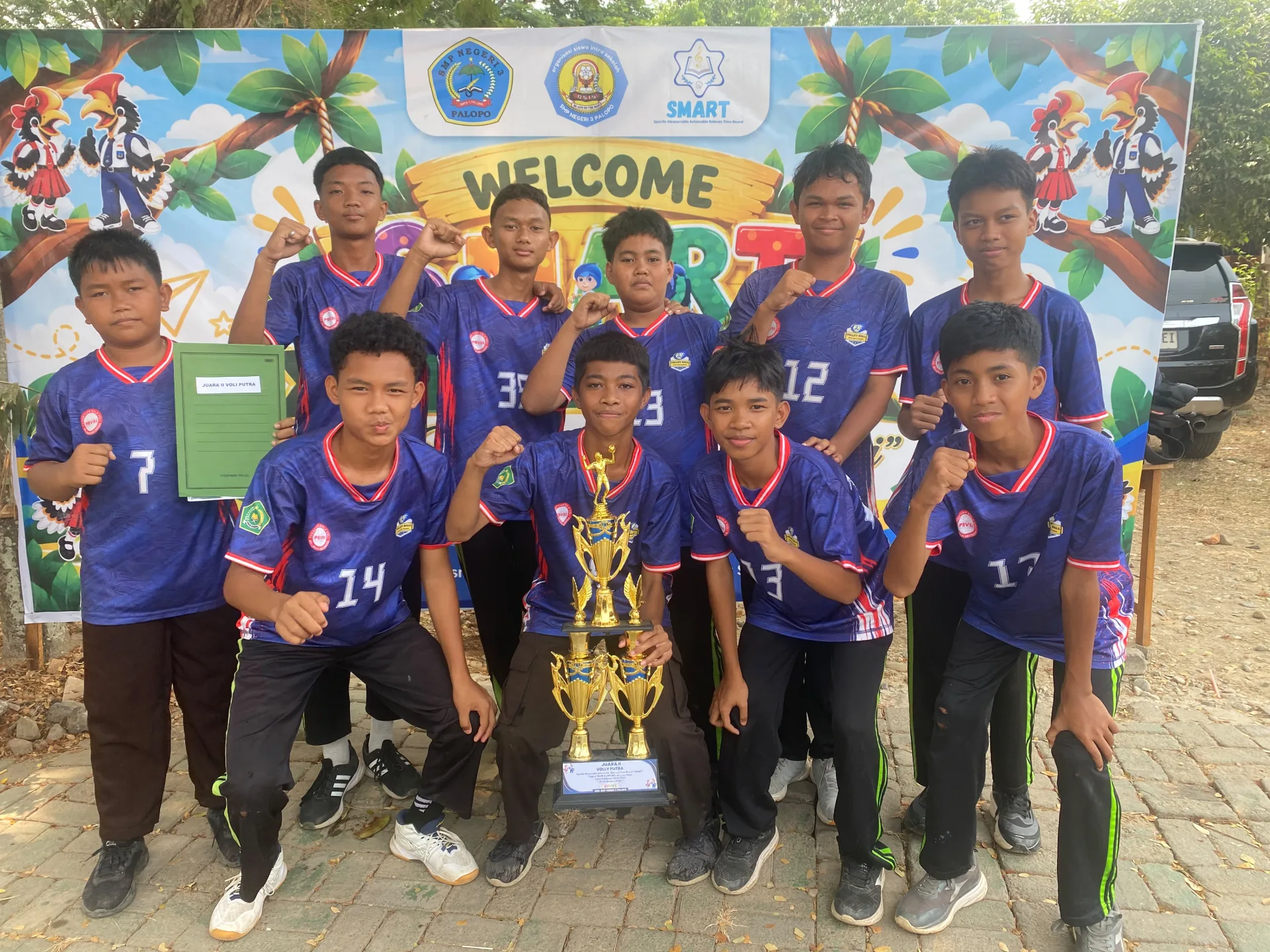 MTSN Kota Palapo Kembali Naik Podium Di Spentig Smart Cup 2026